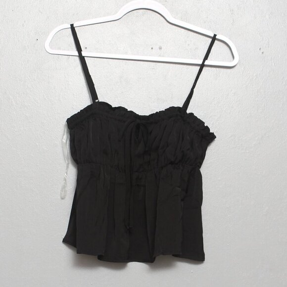 American Eagle NWT cinched slinky romantic cami blouse - Picture 1 of 9